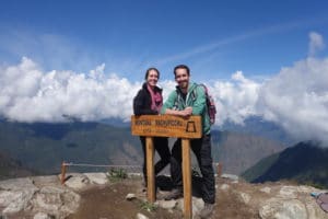Ausblick vom Montaña Machu Picchu