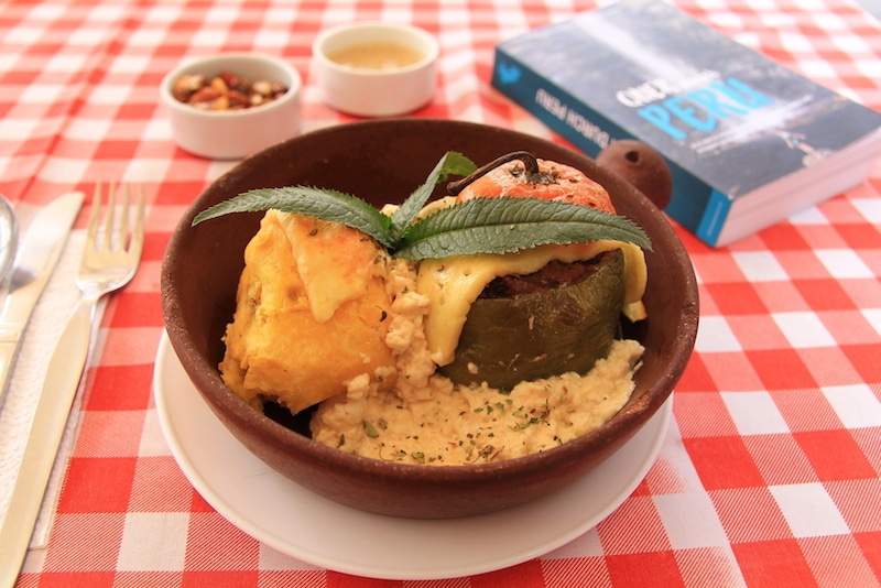 Rocoto Relleno ist eine typische Speise aus Arequipa