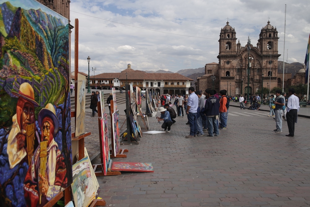 Hauptplatz von Cusco