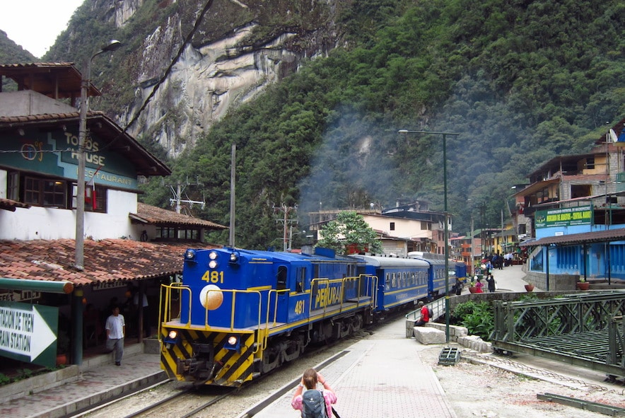 Süd Peru Bahnreise