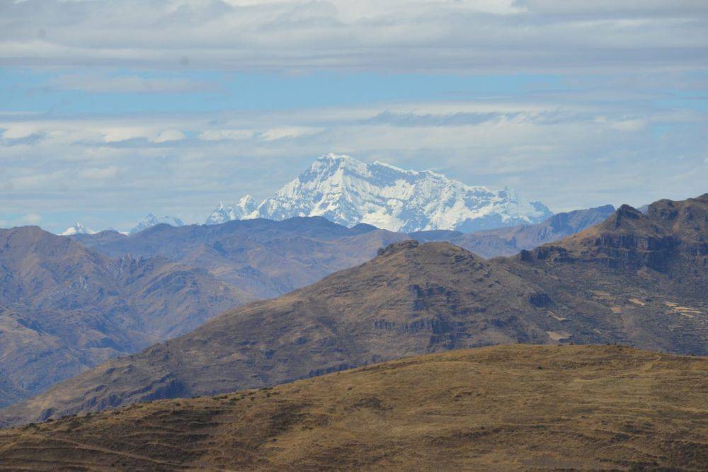Der Berg Ausungate in Peru