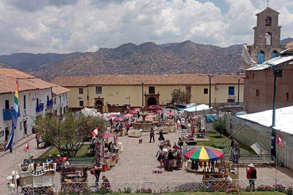 Markt in San Blas, Cusco